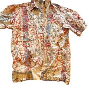 Rum Reggae short sleeve shirt: Size Medium